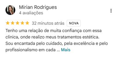 Avaliação Google Armo Clínica