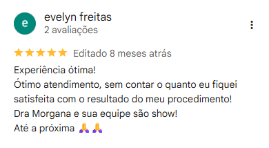 Avaliação Google Armo Clínica