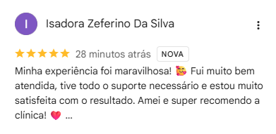Avaliação Google Armo Clínica