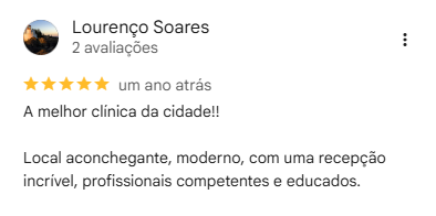 Avaliação Google Armo Clínica