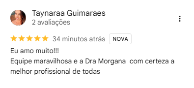 Avaliação Google Armo Clínica